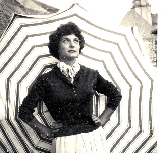 Silvia von Heeren in München 1960