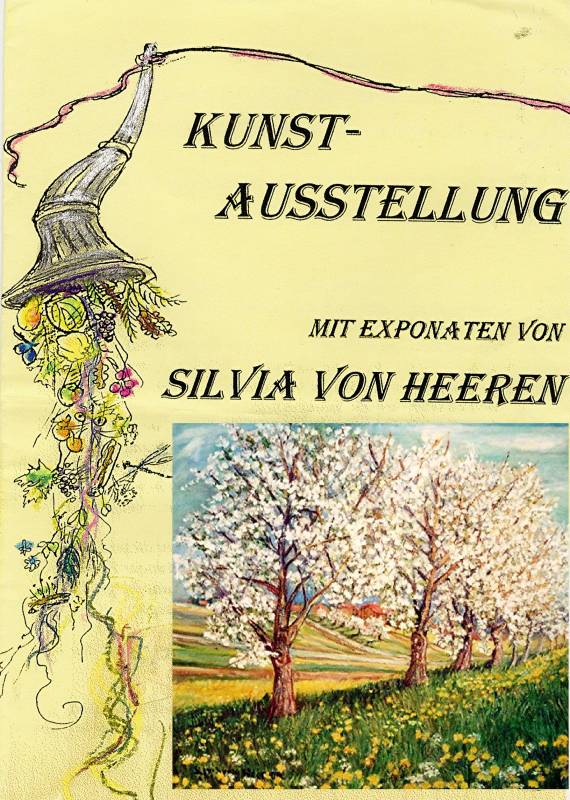 Ausstellung Silvia von Heeren in Sparkasse Vilsbiburg